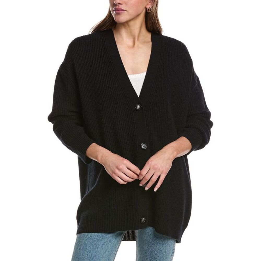 Electric & Rose Womens  Everyday Wool & Cashmere-Blend Cardigan